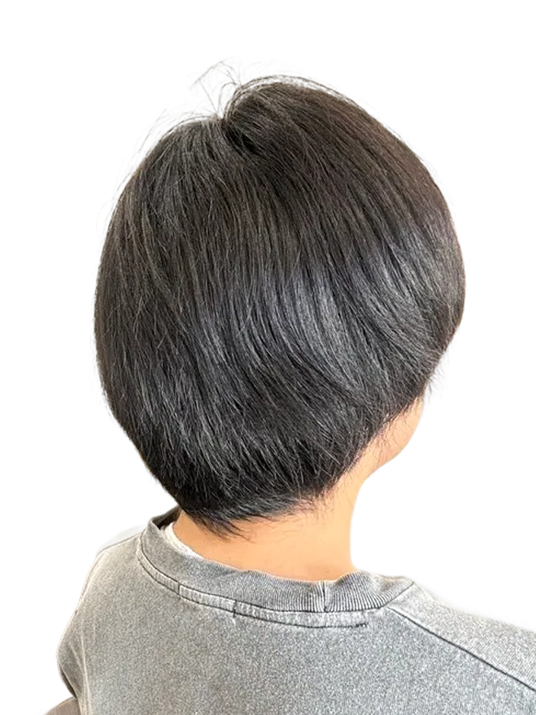 丸みシルエットショート